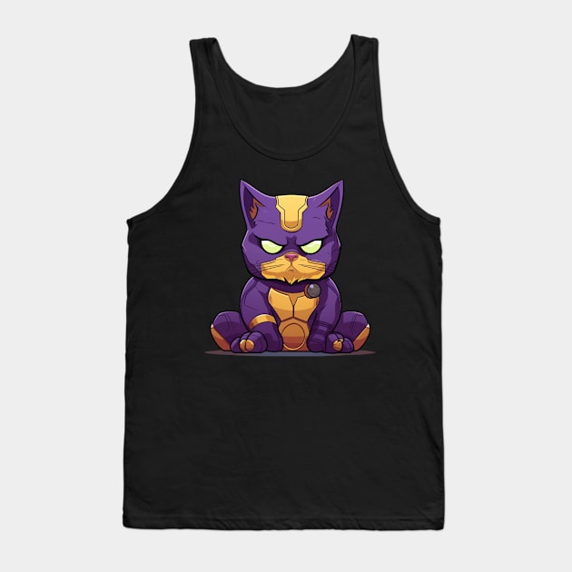 supervillain cat Tank Top by FrogandFog